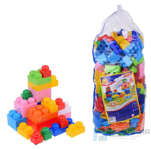 Конструктор Великан, 270 элементов