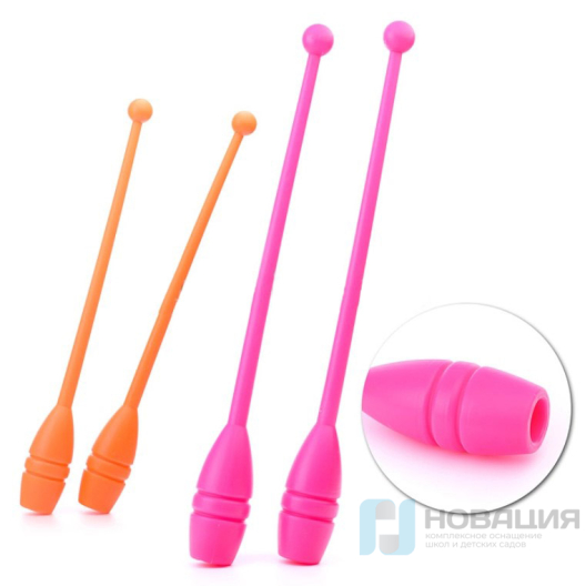 Набор булав гимнастических (2шт)