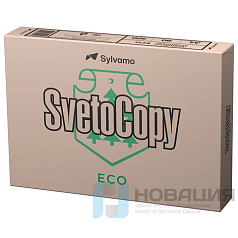 Бумага офисная А4, 80 г/м2, 500 л., SVETOCOPY ECO, белизна 60%