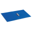 Папка с боковым металлическим прижимом BRAUBERG стандарт, синяя, до 100 листов, 0,6 мм, 221629