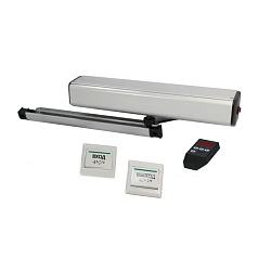 Автоматический доводчик дверей (пульт, 2 кнопки)