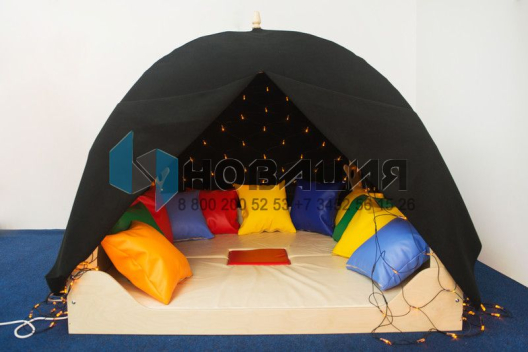 Волшебный шатер со световыми огоньками