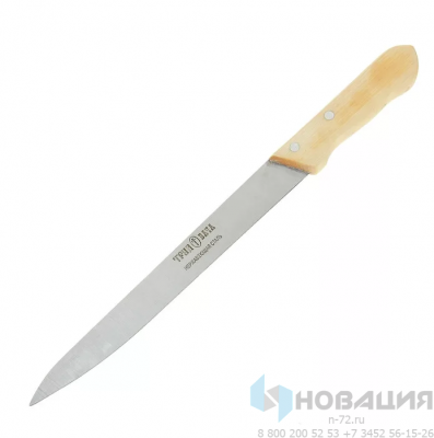 Нож для мяса с деревянной ручкой 36,5 см