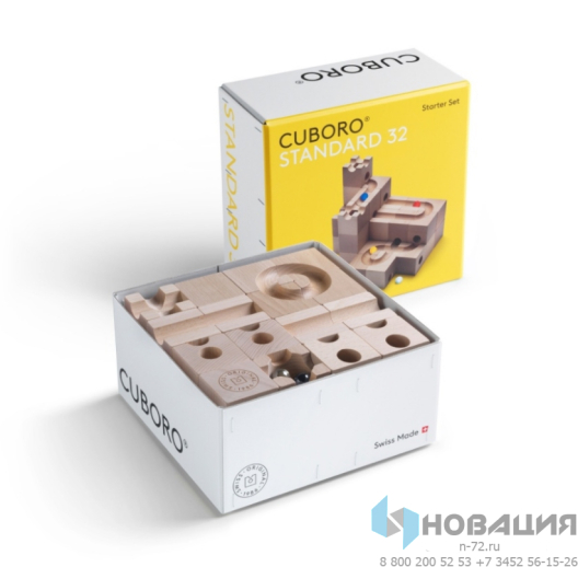 Набор конструктора Cuboro Стандарт (32 элемента)