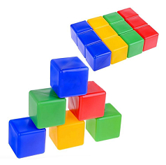 Игровой набор Кубики большие (12 шт.)