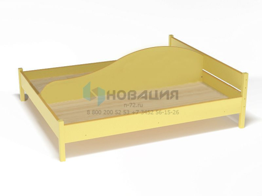 Кровать детская двухместная с перегородкой (МИН. ЗАКАЗ ОТ 3 ШТ.)