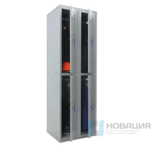 Шкаф металлический для одежды ШРМ-1