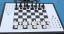 Набор фигур с утяжелителями для шахматного поля