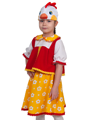 Детский карнавальный костюм Курочка Ряба
