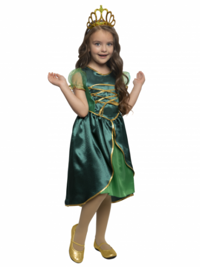 Детский карнавальный костюм Царевна-Лягушка (рост 110-122 см)