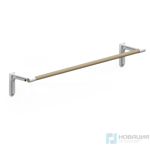 Хореографический станок однорядный настенный