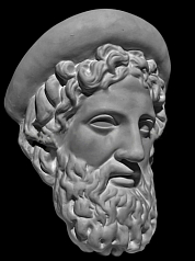 Гипсовая модель Маска Асклепия