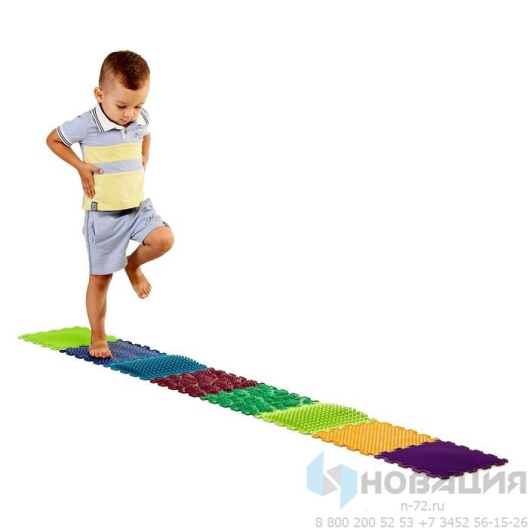 Комплект "Массажная дорожка", для детей от 1 года до 7 лет (16 модулей)
