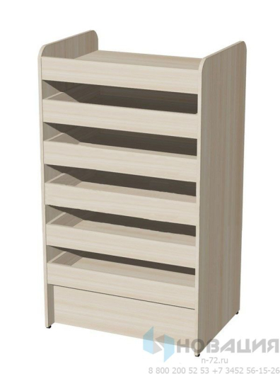 стеллаж с книгами в библиотеке