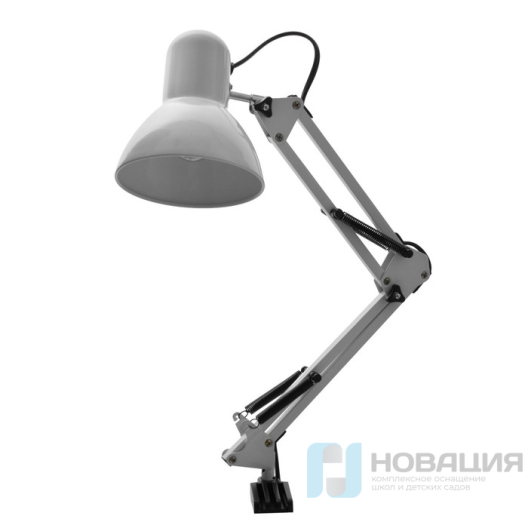 Лампа настольная на струбцине, 14х12х71 см (E27)