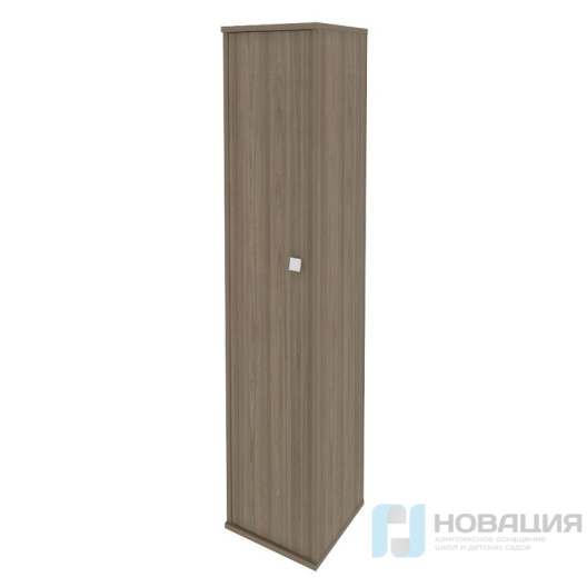 Шкаф для документов высокий узкий с дверцей Style, 412х410х1980 мм